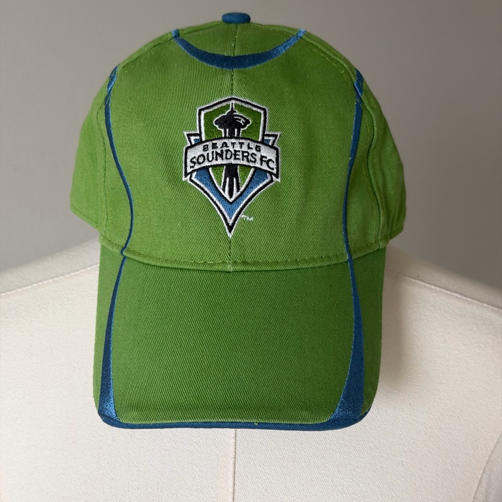 adidas Seattle Sounders FC MLS Soccer Fan Baseball Men's Cap